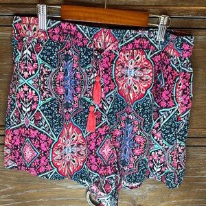 GAP High Waist Pink and Blue Summer Shorts